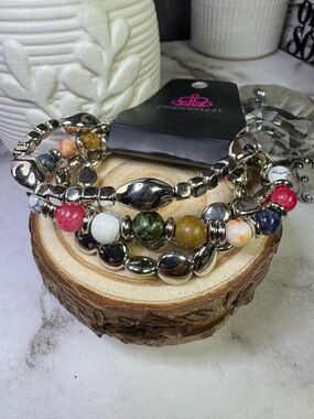 Paparazzi Vibrant Beaded Bracelet -(2 avail)